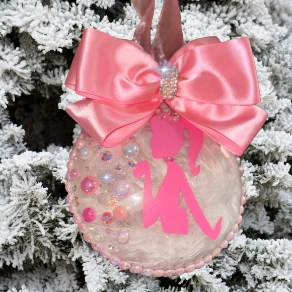 Christmas Ornament, Custom Ornament, Barbie Inspired Gift, Personalized Gift - Picture 8 of 16